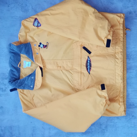 Disney Other - The Disney Store Classic Mickey Style Since 1928 Pullover Winter Jacket W/ Hood